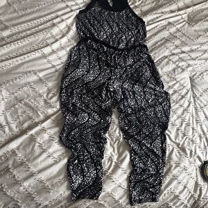 Elegant Monochrome Women's Jumpsuit